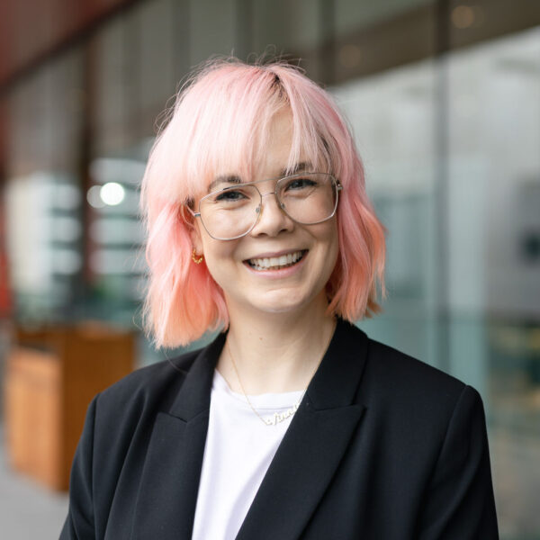 Portrait photograph of Natalie Westerman, membership and marketing manager